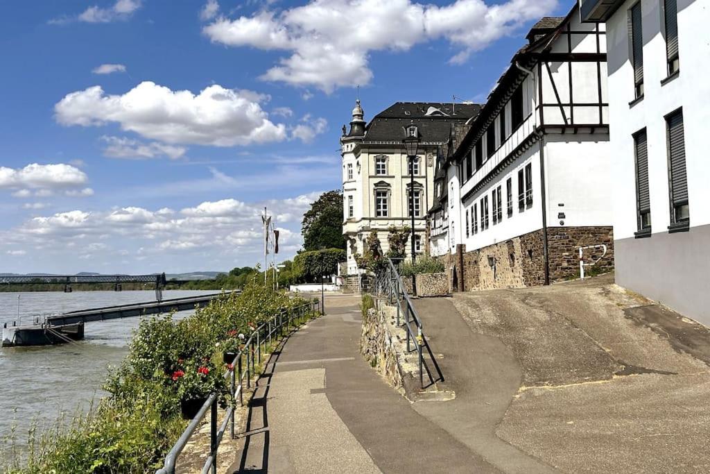 Tiny Apartment With Spacious Terrace On The Rhine Нойвиед Екстериор снимка
